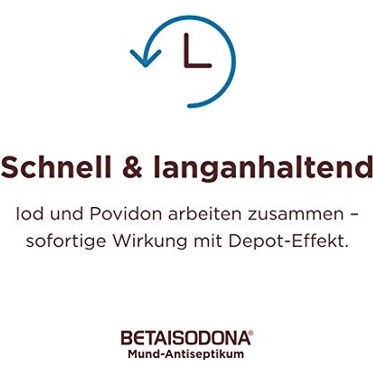 Hermes BETAISODONA Mund-Antiseptikum 100 ml, effektives Antiseptikum zur Mundhygiene – Bild 6
