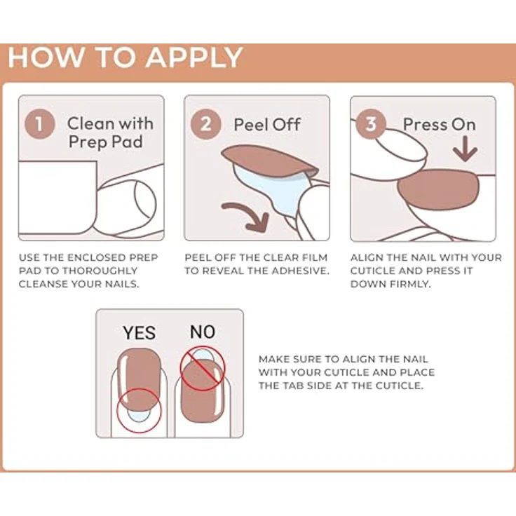 KISS imPRESS Bare but Better Serenity künstliche Fingernägel, 30 St. – Bild 2