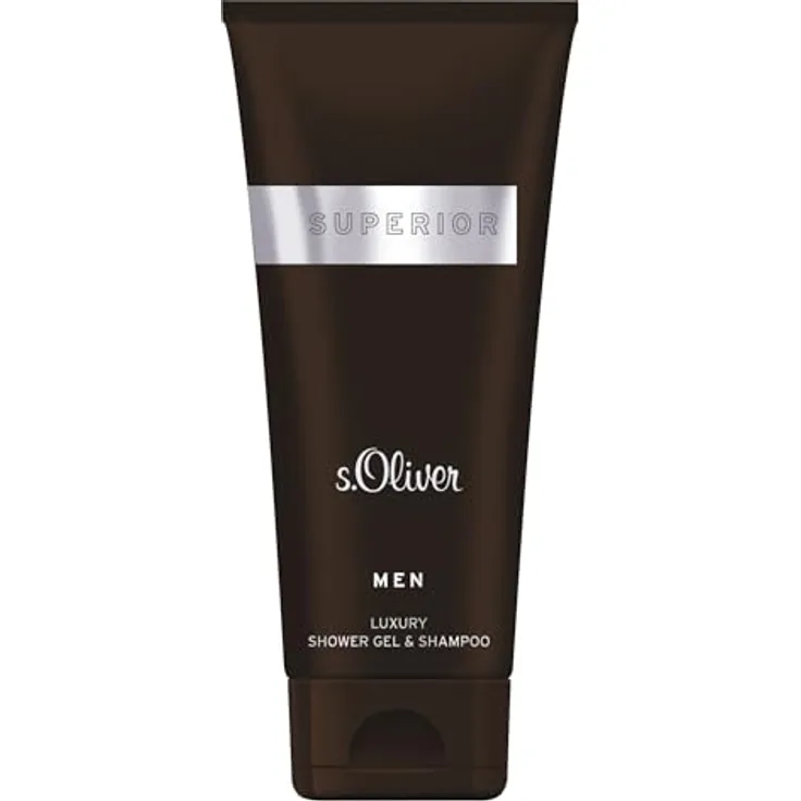s.Oliver Superior Men Duschgel & Shampoo mit Koffein, pflegend und belebend, 400 ml