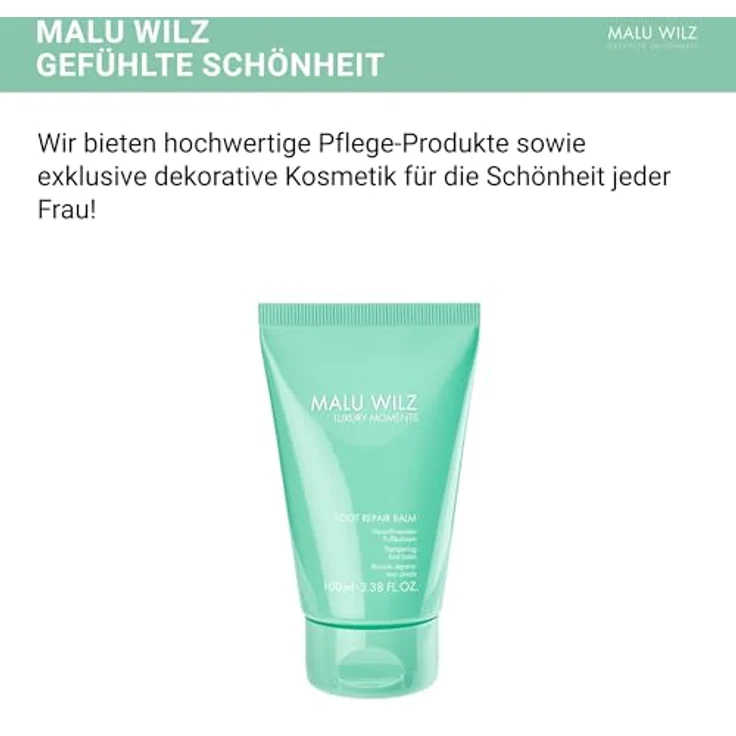 Malu Wilz Foot Repair Balm 100ml I Fußbalsam mit Sheabutter, Matcha-Tee-Extrakt & Lemongras-Öl – Bild 2