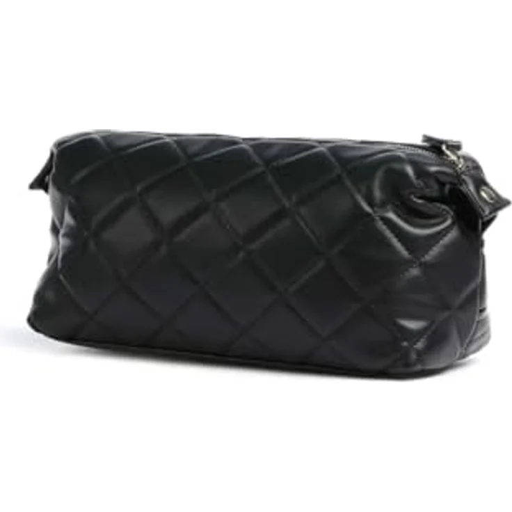 Valentino Damen 51O-ADA WEICHE Kosmetiktasche, Nero 27,5 x 15 x 11 cm, gesteppte Optik, hochwertige Verarbeitung – Bild 3