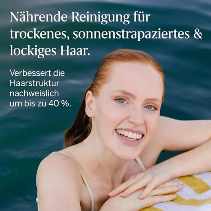 RAUSCH After Sun Shampoo 200 ml, veganes Shampoo mit Weizenkeim- & Aloe-Vera-Extrakt, sanfte Reinigung nach Sonne, Salz & Chlor, silikonfrei, hergestellt in der Schweiz – Bild 2
