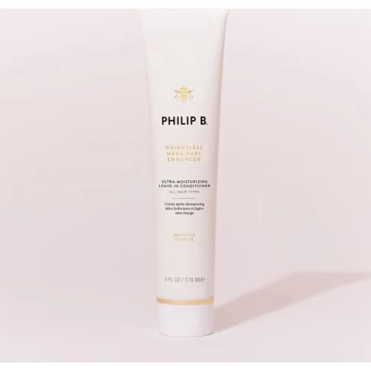Philip B Weightless Mega Curl Enhancer, Leave-In-Conditioner für geschmeidige Locken und reduzierte Frizz, 178 ml – Bild 3