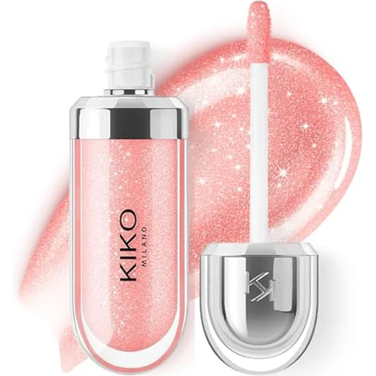 KIKO Milano 3D Hydra Lipgloss 04, Pflegender Lipgloss mit 3D-Effekt und weichem Filzapplikator – Bild 1