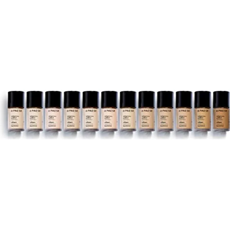 Paese Collagen Hydratisierendes Make Up, Foundation mit veganer Formulierung und super Deckkraft, Farbton 303 W Honey, 30 ml – Bild 4