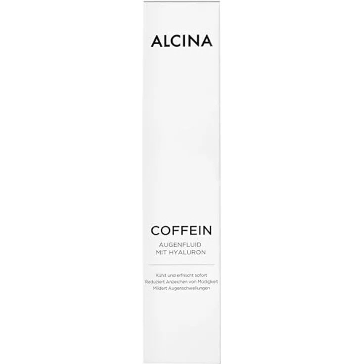 ALCINA Coffein Augenfluid, 15 ml, reduziert Augenschwellungen, kühlt und erfrischt, mit Hyaluron und ausleuchtenden Pigmenten – Bild 5