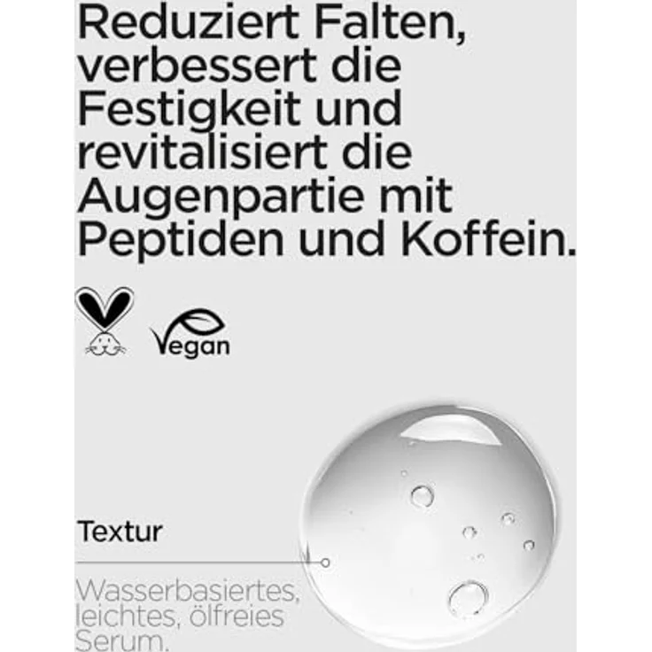 REVOX B77 JUST Multi-Peptide Augenserum, 30 ml, für intensive Pflege der Augenpartie, vegan, dermatologisch getestet – Bild 2
