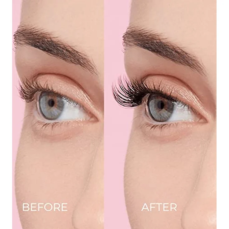 KISS imPRESS FALSIES Press-on Lash KIT 01 Natural, Wimpern-Cluster mit Pre-Bonded-Technologie für natürlichen Look, 20 Stück – Bild 3