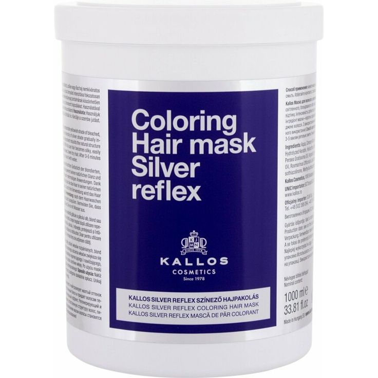 Kallos SILVER REFLEX Neutralisierende Maske 1000ml