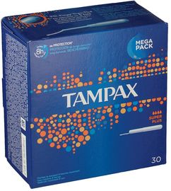 Tampax SUPER-PLUS Tampons 30 Stück