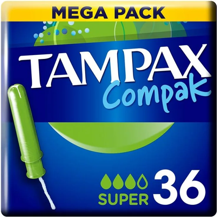Tampax Compak Tampons super 36 Stück