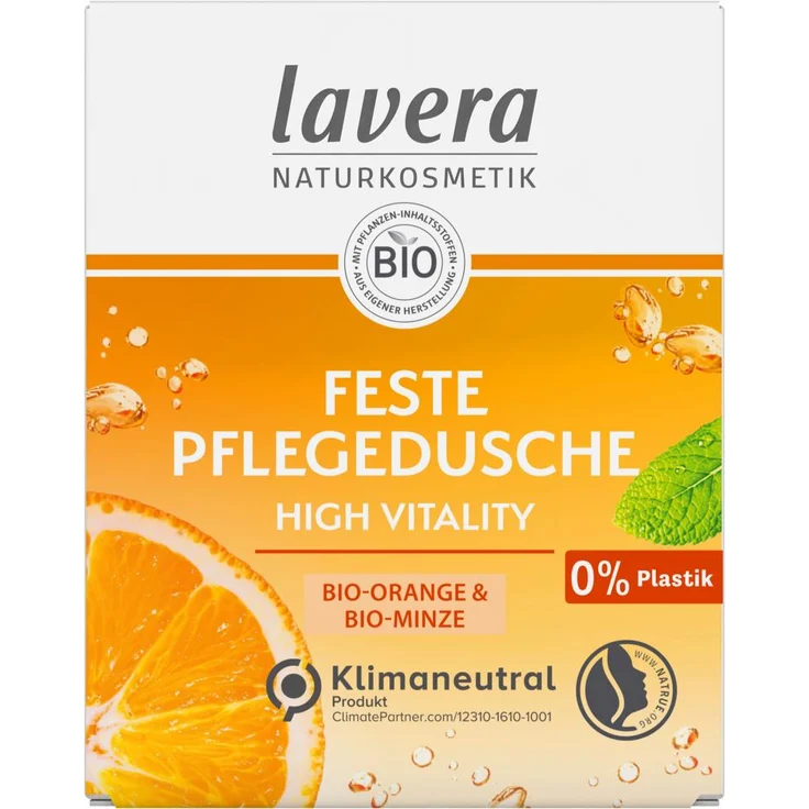 Lavera Feste Pflegedusche High Vitality 50 g – Bild 1