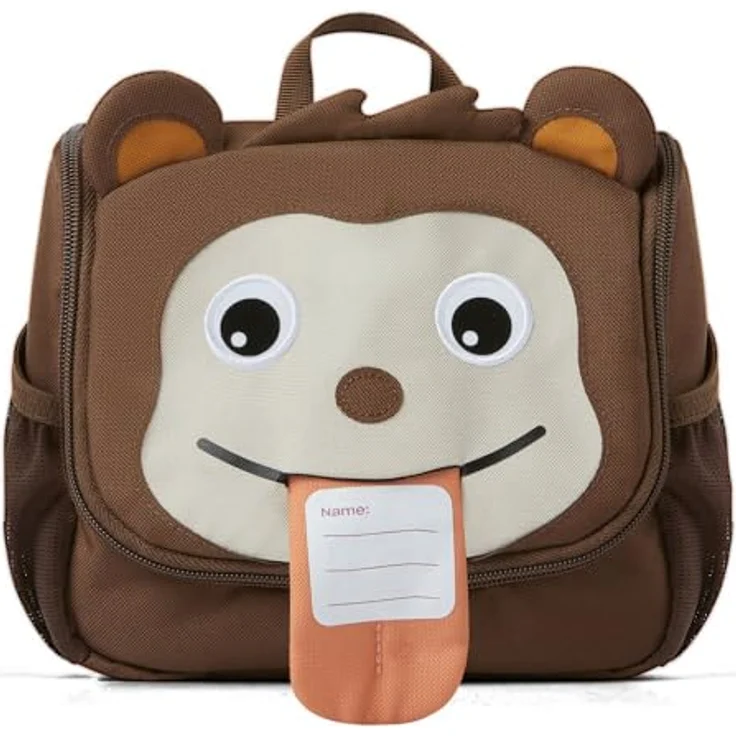 Affenzahn Affenzahn Kulturtasche Kinder Braun, 1 – Bild 4