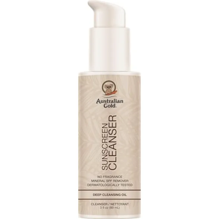 Australian Gold Sunscreen Cleanser, Gesichtsreiniger für Damen, 89 ml, spendet Feuchtigkeit und reinigt sanft
