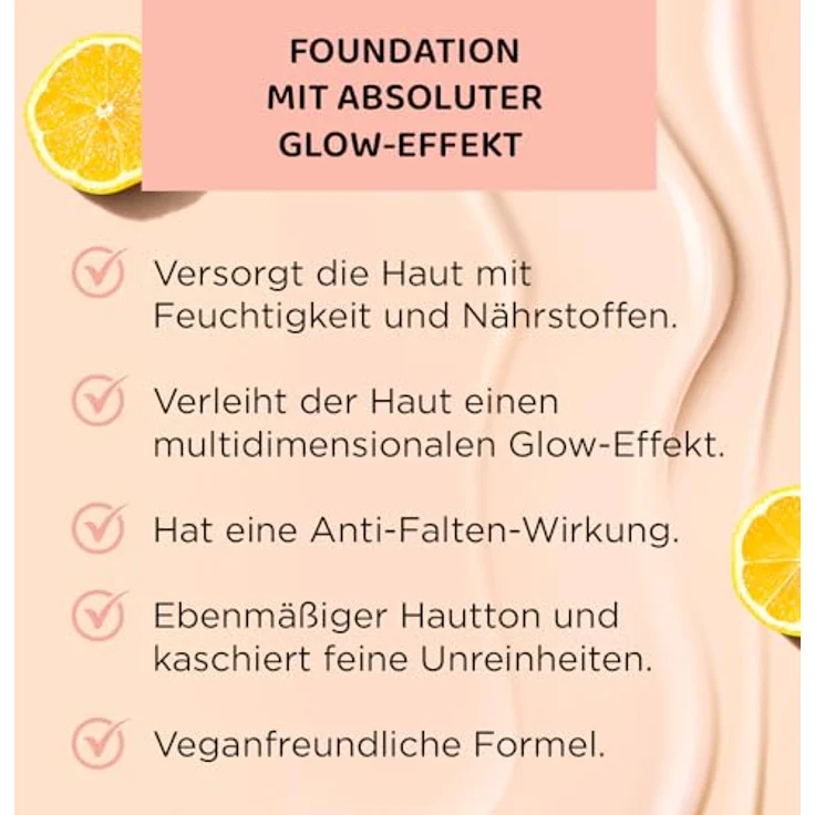 Eveline Cosmetics Wonder Match Lumi, feuchtigkeitsspendendes Make-up mit glättender Wirkung, SPF 20, Farbton 15 Natural Neutral, 30 ml – Bild 4