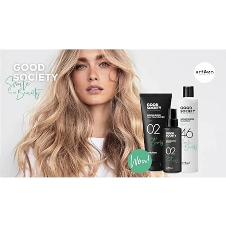 Artego Good Society Color Glow 02 Shampoo, 1000 ml, hochwertige Haarpflege für Erwachsene, Unisex – Bild 4