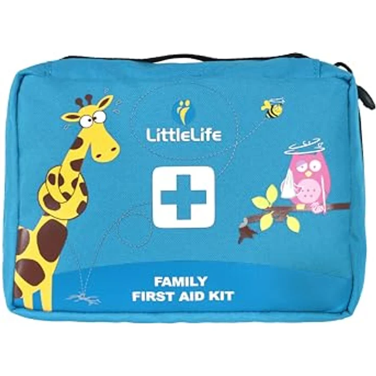 LittleLife Familien Notfall-Apotheke Erste Hilfe Kasten Verbandskasten für unterwegs - Family First Aid Kit – Bild 2