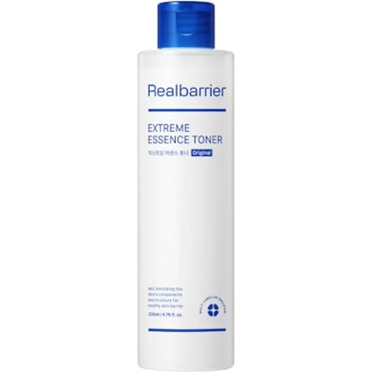 NoName REAL BARRIER Extreme Essence Toner, feuchtigkeitsspendendes Gesichtswasser für empfindliche und trockene Haut, 190 ml – Bild 1