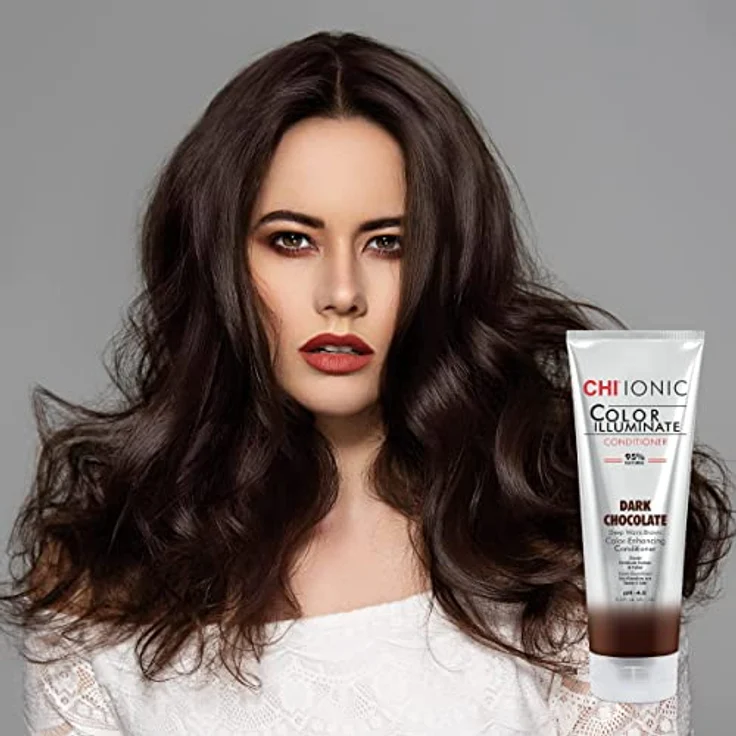 Chi Ionic Color Illuminate Conditioner Dark Chocolate 251 ml – Bild 4