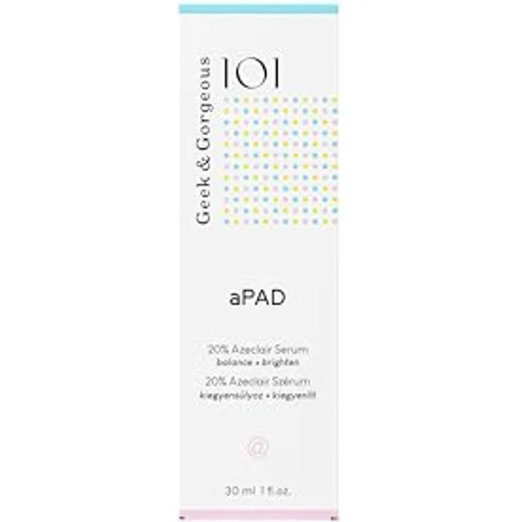 Geek & Gorgeous - aPAD - beruhigendes Azelainsäure-Serum gegen Rötungen, mit hochdosiertem Potassium, für alle Hauttypen, 30 ml – Bild 2