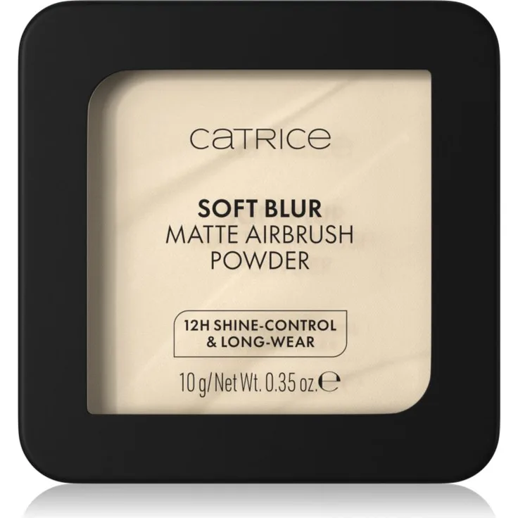 Catrice Soft Blur Matte Airbrush Powder, Mattierender Puder zum Fixieren, Farbton 002W, 10 g, vegan ohne Mikroplastik