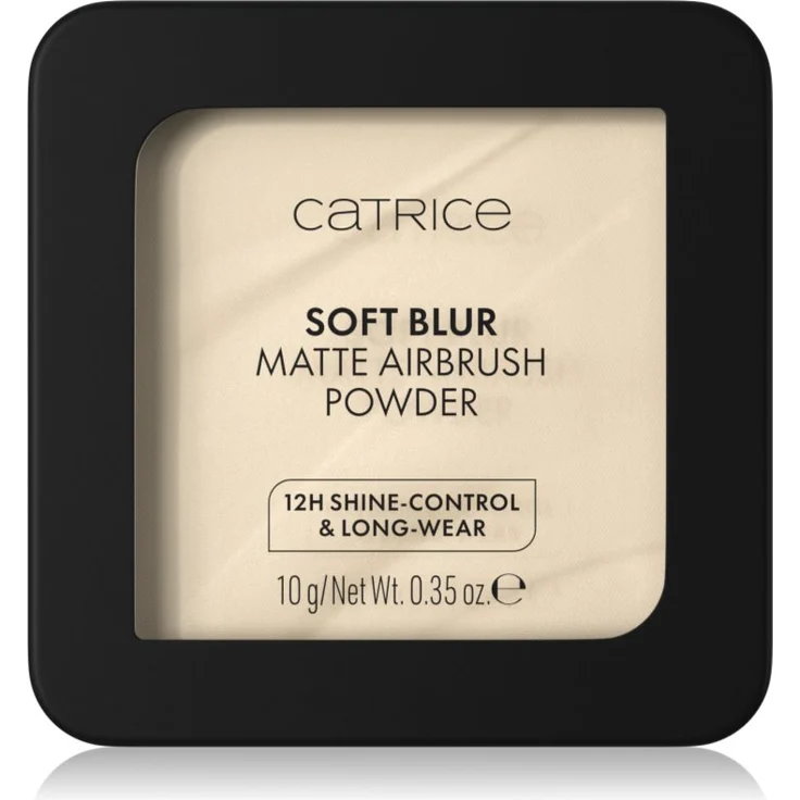 Catrice Soft Blur Matte Airbrush Powder, Mattierender Puder zum Fixieren, Farbton 002W, 10 g, vegan ohne Mikroplastik