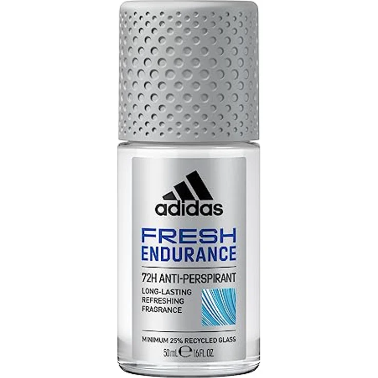 adidas Fresh Endurance Anti-Transpirant Deo Roll-On für sie, 72 Stunden extra-langanhaltender Schutz, 50 ml – Bild 1