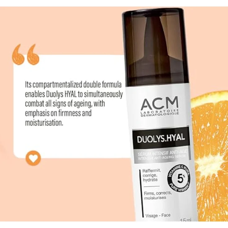 ACM Duolys Hyal Intensiv-Serum, 15 ml, Gesichtsserum gegen Hautalterung mit intensiver Feuchtigkeitspflege – Bild 5