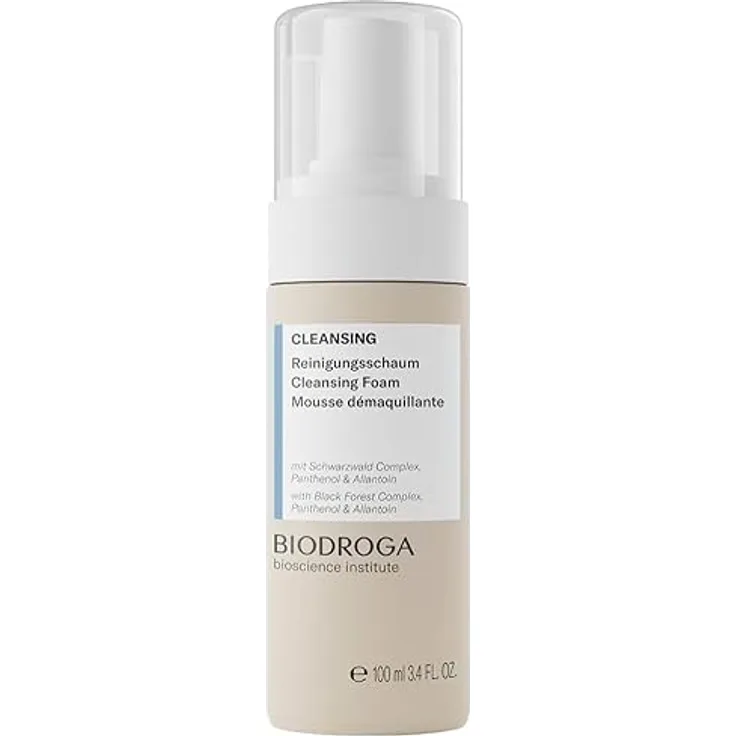 Biodroga Cleansing Reinigungsschaum 100 ml – Gesichtsreinigung Cleanser Gesicht Schaumreiniger milde Reinigung
