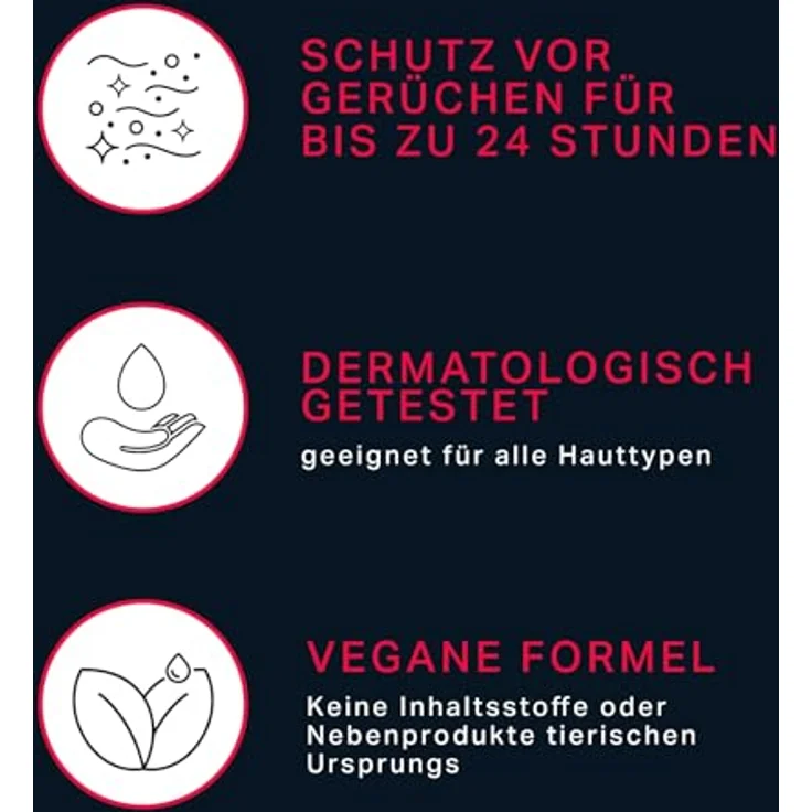 by Amazon Unsichtbarer Sport-Antitranspirant-Roll-On für Herren, 24 Stunden Geruchsschutz, 75 ml, vegane Rezeptur, dermatologisch getestet – Bild 3