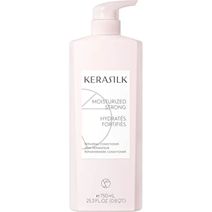 Kerasilk Essential, Reparierender Conditioner für gestresstes und strapaziertes Haar, 750ml