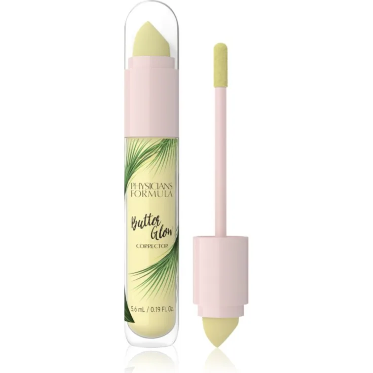 Physicians Formula Butter Glow Concealer, hochpigmentierter Concealer in Farbton Yellow, 5,6 ml