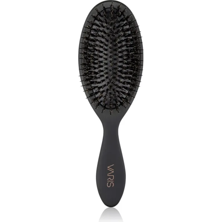 VARIS Smoothing Brush Flache Bürste für glatte Haare 1 St. Wildschweinborsten Nylonborsten