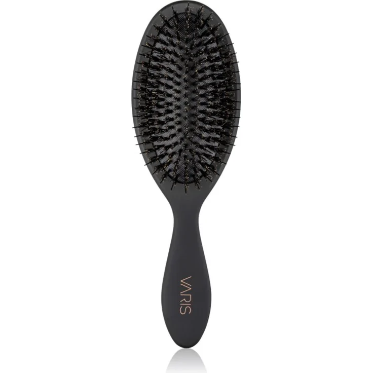 VARIS Smoothing Brush Flache Bürste für glatte Haare 1 St. Wildschweinborsten Nylonborsten