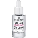 essence nail art express dry drops, Nagellack Schnelltrockner, transparent, ohne Aceton, vegan, Mikroplastik Partikel frei (8ml)