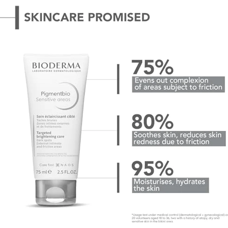 Bioderma Pigmentbio Sensible Bereiche Creme, 75 ml, Hydratisierend, Korrektur dunkler Flecken – Bild 4