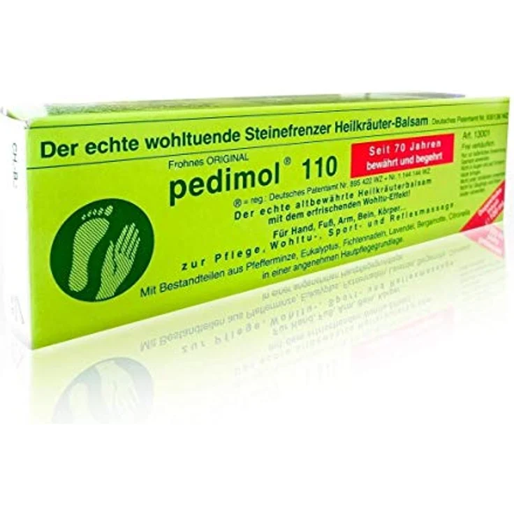 Axisis GmbH Pedimol Balsam 100 ml, feuchtigkeitsspendende Gesichtscreme für trockene Haut – Bild 2