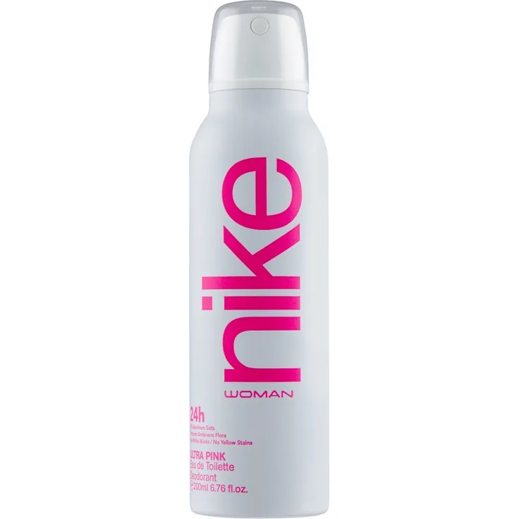 Nike Ultra Pink Woman 24H Spray Deodorant, 200ml langanhaltender Schutz gegen Körpergeruch, pink