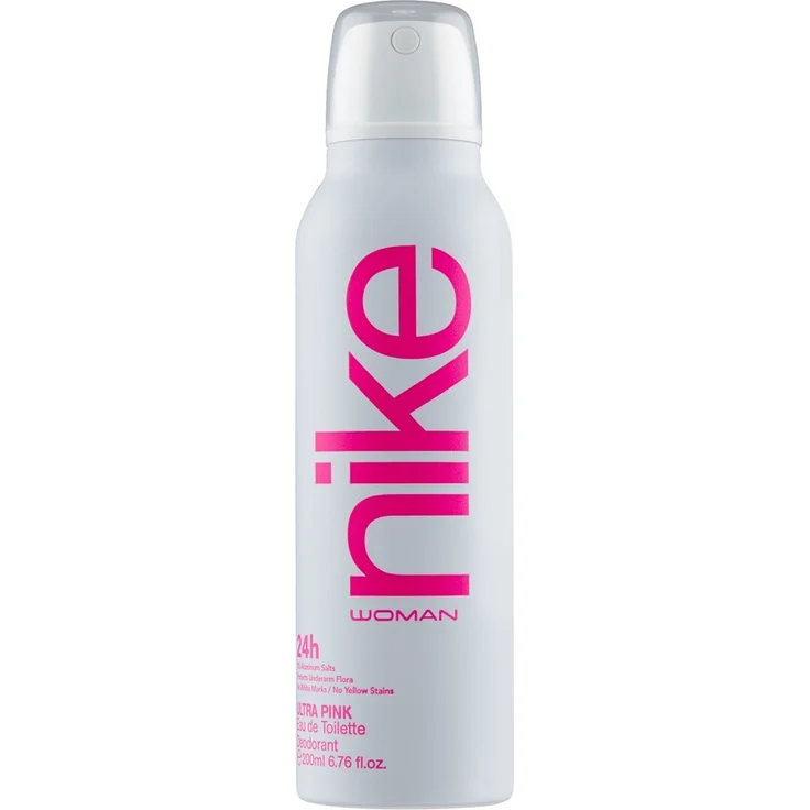 Nike Ultra Pink Woman 24H Spray Deodorant, 200ml langanhaltender Schutz gegen Körpergeruch, pink