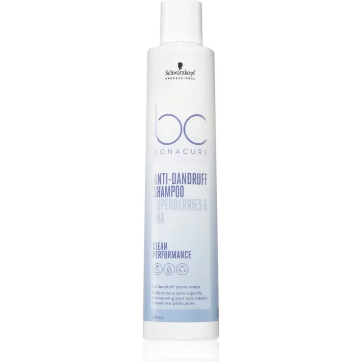 Schwarzkopf Professional BC Bonacure Scalp Shampoo gegen Schuppen, 250 ml, vegan, ohne Sulfate, für gesunde und gereinigte Kopfhaut