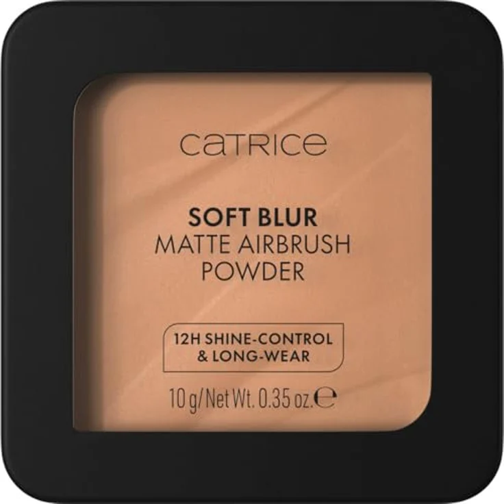 Catrice Soft Blur Matte Airbrush Powder, Mattierender Puder mit Weichzeichnungseffekt, Farbton 040W, 10 g – Bild 1