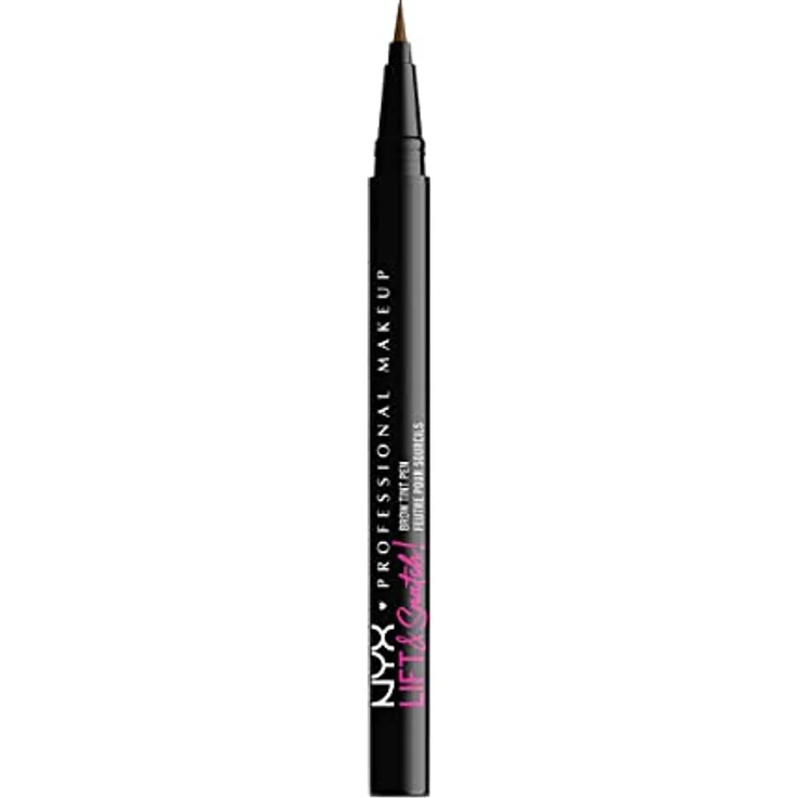 NYX Professional Makeup Lift&Snatch Brow Tint Pen, Augenbrauenstift mit natürlichem Effekt, Farbton 07 - Brunette, 1 ml – Bild 2
