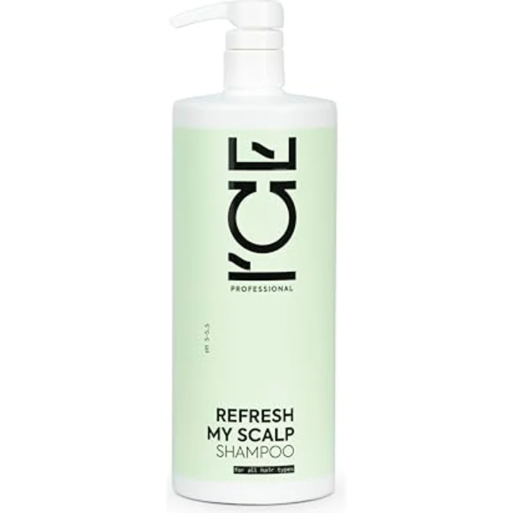 Natura Siberica ICE Professional Refresh My Scalp Shampoo, 1000 ml, ohne SLS und Parabene, für optimale Farbvorbereitung – Bild 1
