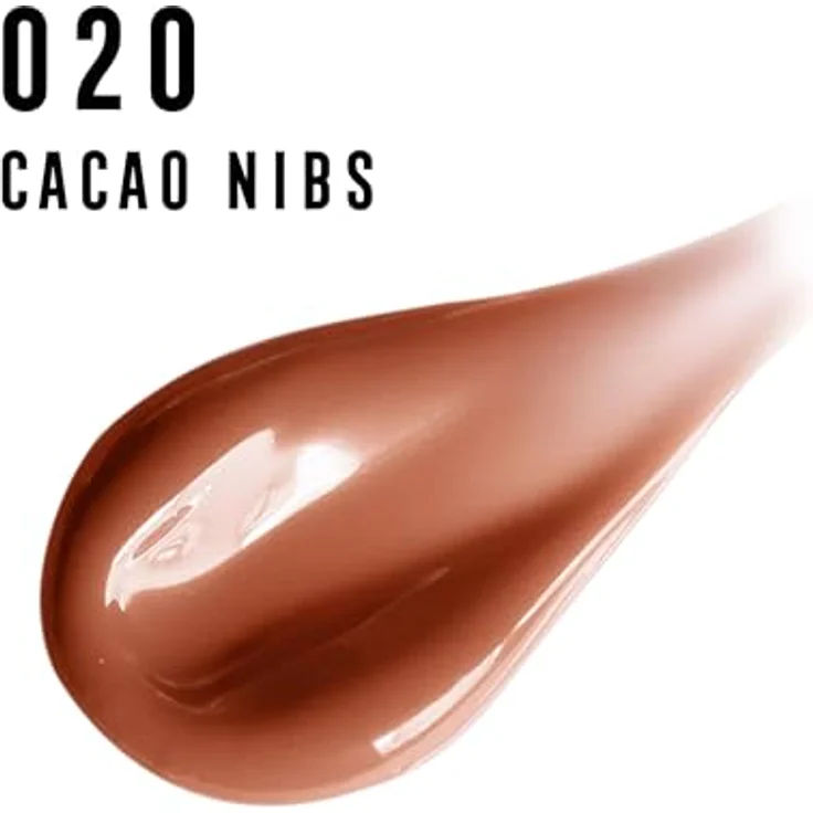 Max Factor Miracle Pure Lip Enhancer, hydratisierendes Lipgloss für Damen, Farbton 020 Cacao Nibs, 12 ml, glanzverleihend und feuchtigkeitsspendend – Bild 2