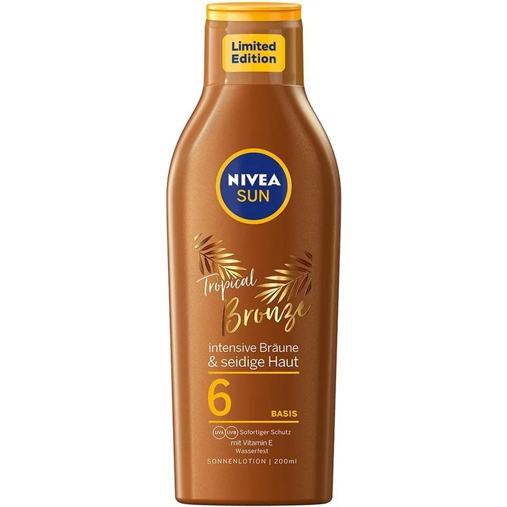 NIVEA SUN Deep Tan SPF 6 Sonnenlotion 200 ml – Bild 1