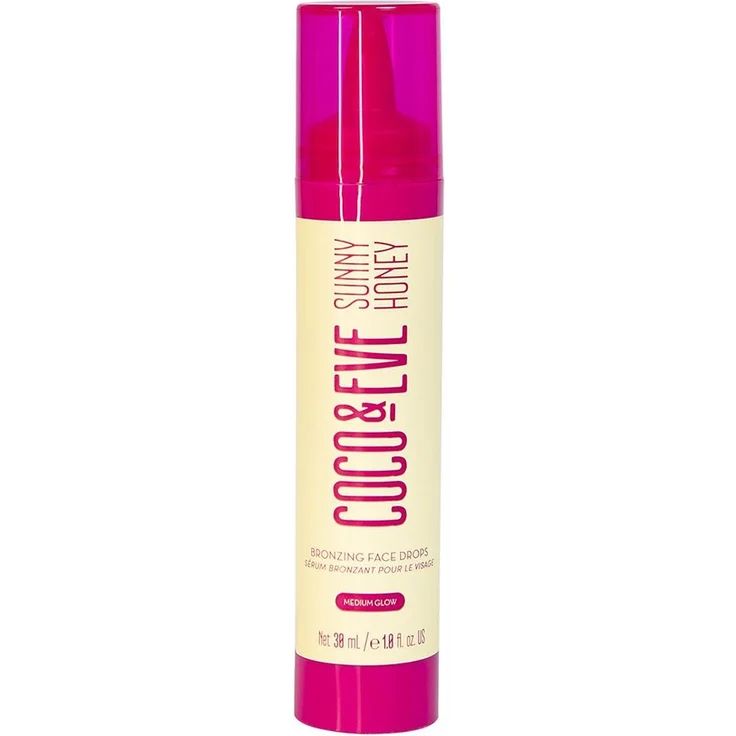 Coco & Eve Sunny Honey Bronzing Face Drops Selbstbräunungsserum 30 ml