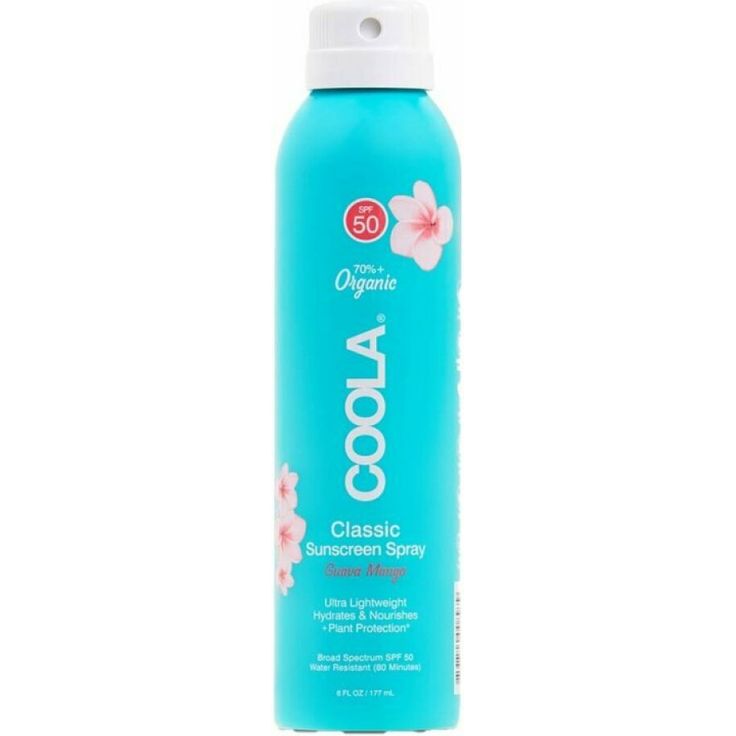 Coola Classic SPF 50 Body Spray Guava Mango Sonnencreme 177 ml