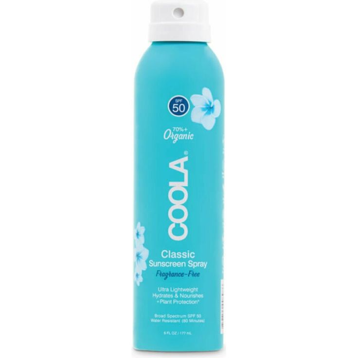 Coola Classic Classic SPF 50 Body Spray Unscented Sonnencreme 177 ml