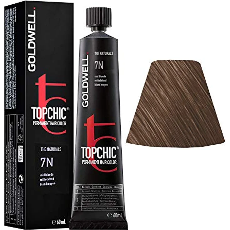 Goldwell Topchic 7N mittelblond 60 ml – Bild 2