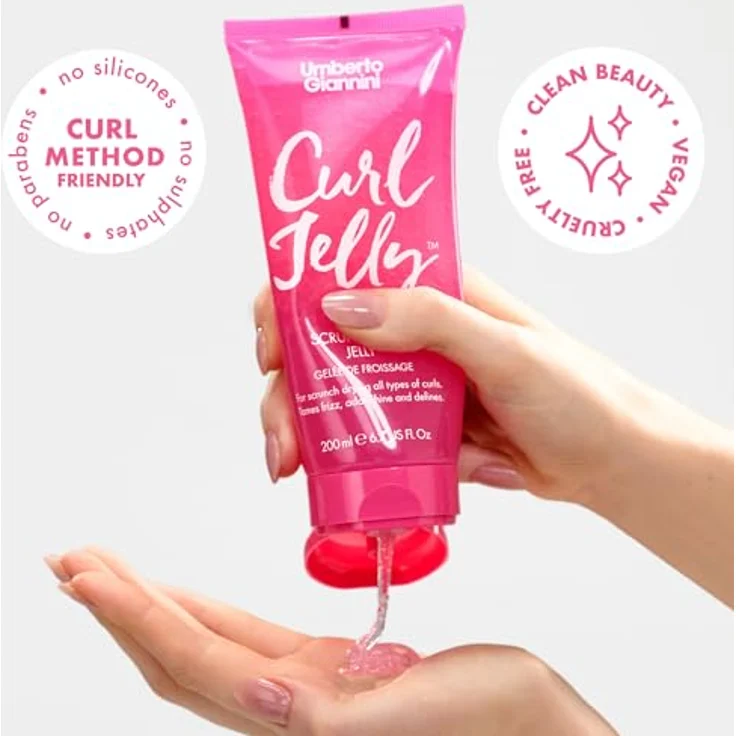 Umberto Giannini Gel Curl Curl Scrunching Jelly 200 ml – Bild 3